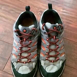 Merrell Men's Moab Ventilator Hiking Shoe,Granite/Lantern, size 12